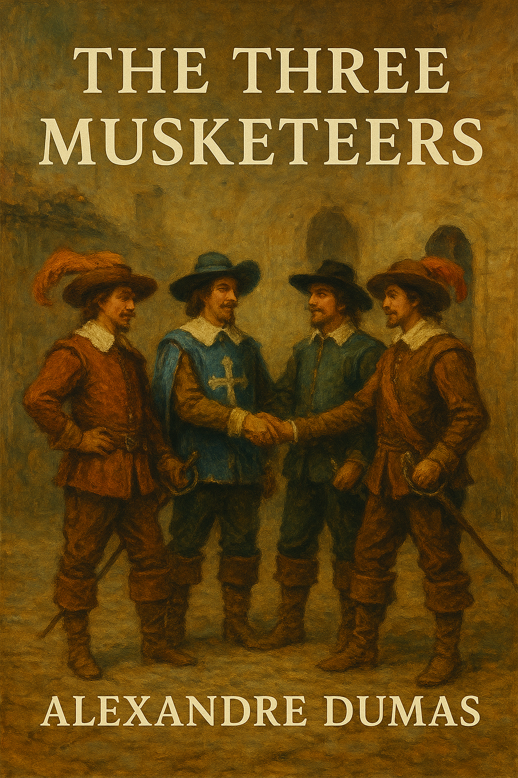 The three musketeers by Alexandre Dumas and Auguste Maquet