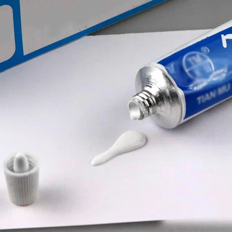 703 Black Silicone Sealant, 45g, Tube Type Waterproof Adhesive Insulation Silicone Adhesive Glue for Electronic and Electrical