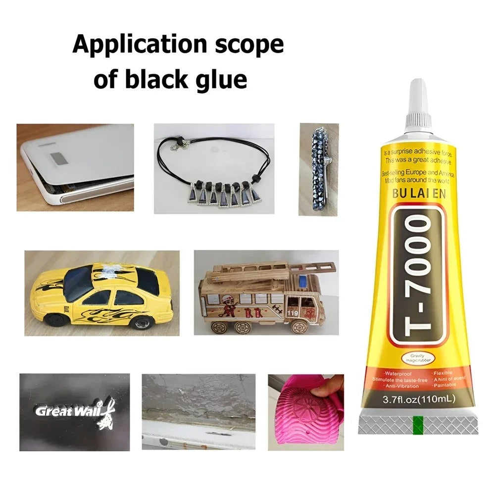 B-7000 Clear Phone Screen Repair Glue B7000 Universal Diamond DIY Adhesive with Precision Applicator 15/25/50/110ML T-7000 T7000