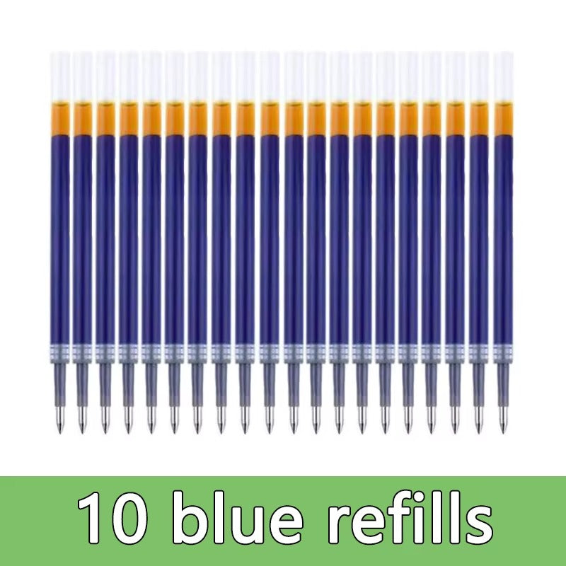 Gel pens Set Black Blue Red Refill Gel Pen Bullet Tip 0.5mm School & office Supplies Stationery kawaii accessories stationery