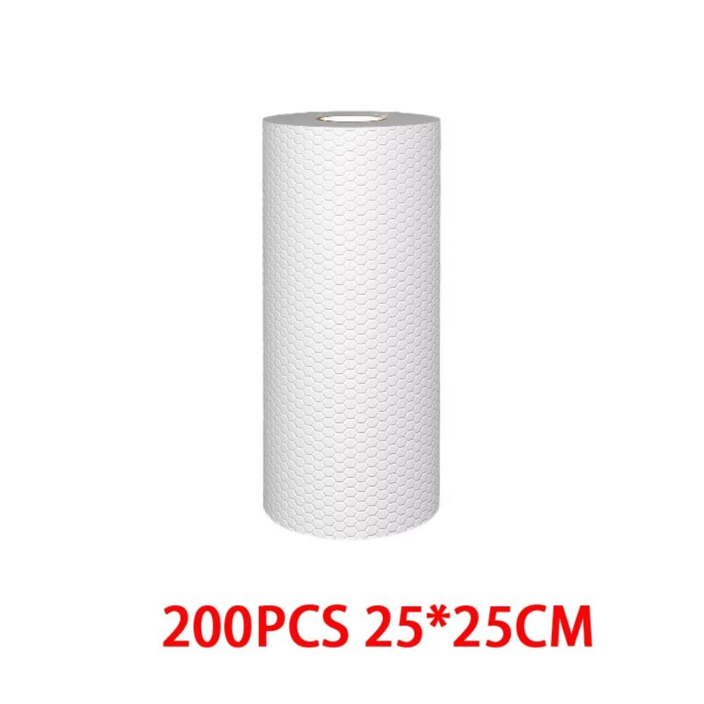 High Quality Disposable Rags Kitchen Paper Thickened Non-woven Oil-removing Tissue Absorbent Towel Cleaner Wipes Dish Paper