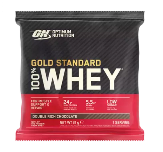 Gold Standard 100% Whey Protein Powder Sachets - 31g (1 Serving)