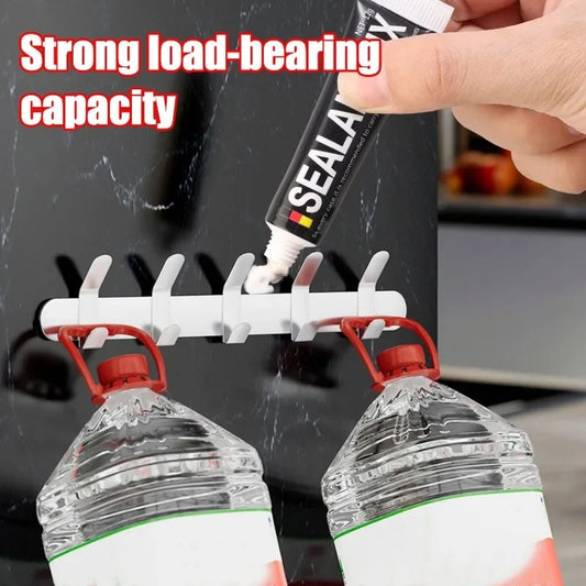 20/2pcs Waterproof Sealant Glue Strong Adhesive Fast Drying Fix Glue Caulk For Metal Glass Rubber Ceramic Porcelain Wood Leather