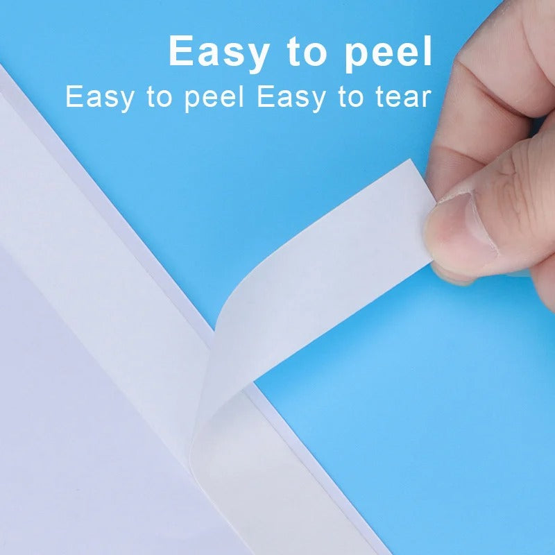 Ordinary Double-Sided Tape Strong Adhesive Ultra-Thin Hand Tearable Office And Student Stationery Supplies Decorative Items