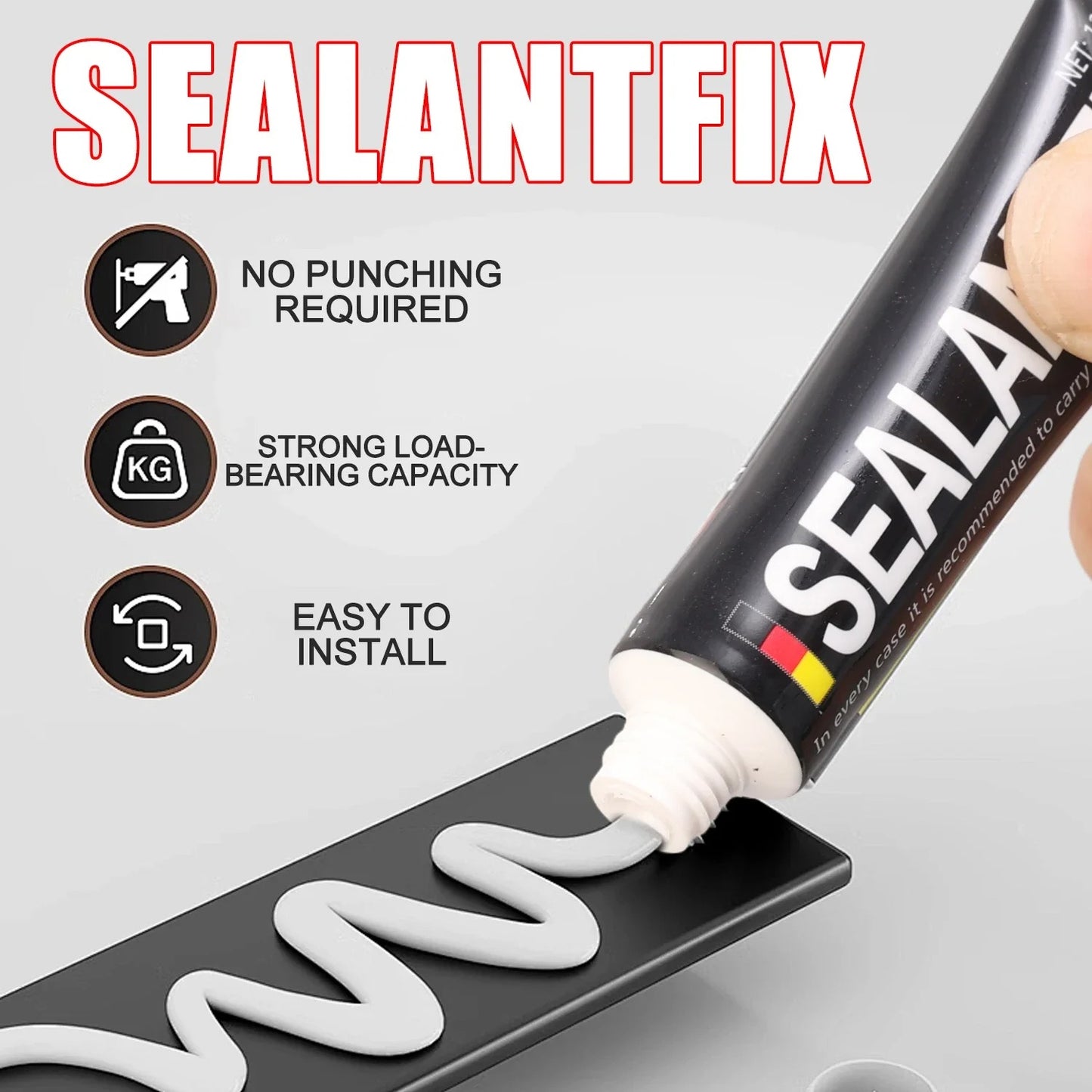 20/2pcs Waterproof Sealant Glue Strong Adhesive Fast Drying Fix Glue Caulk For Metal Glass Rubber Ceramic Porcelain Wood Leather
