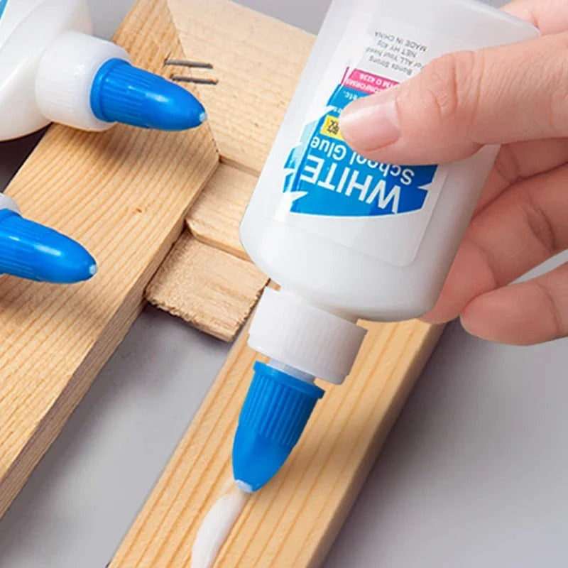 40Ml White Glue Student Make Paper Crafts DIY Handmade Stationery White Latex Children DIY Washable Liquid Quick Drying Adhesive