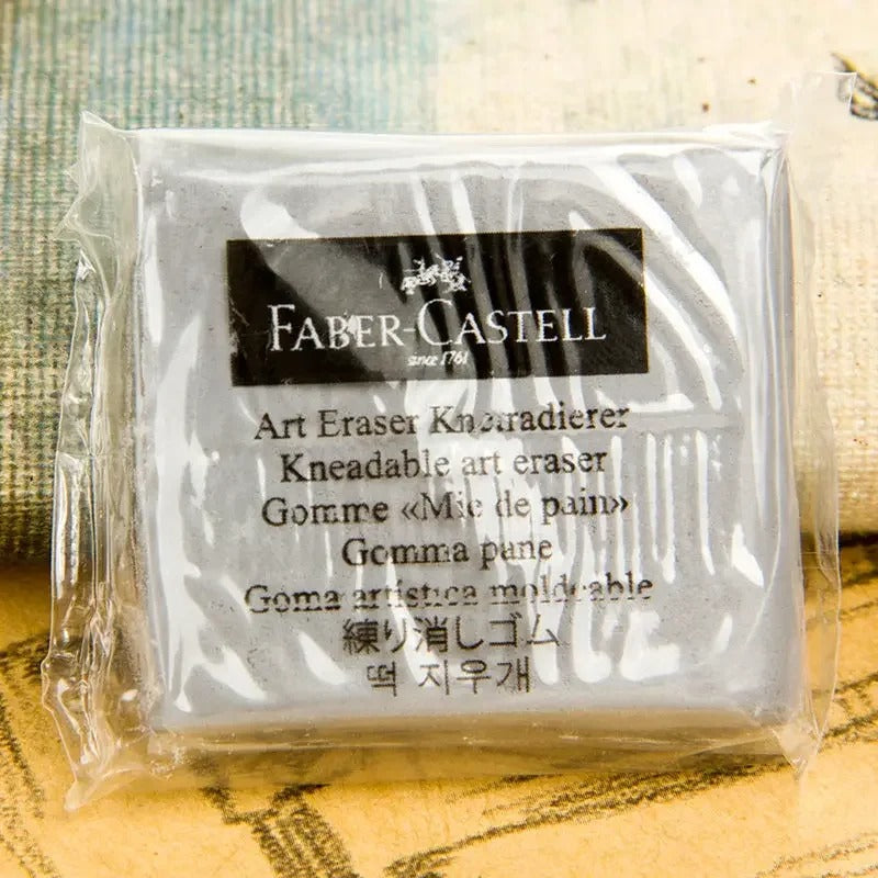 Faber-Castell Plasticity Rubber Soft Art Eraser Wipe highlight Kneaded Rubber For Art Pianting Design Sketch Eraser Stationery