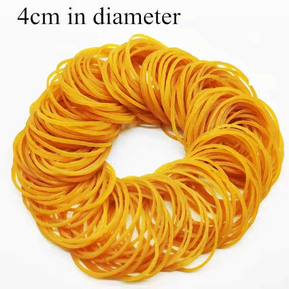 Elastic Rubber Bands Fasteners Elastic Bands Used for Office School Stationery Supplies Stretchable Sturdy Rubber Elastics Bands
