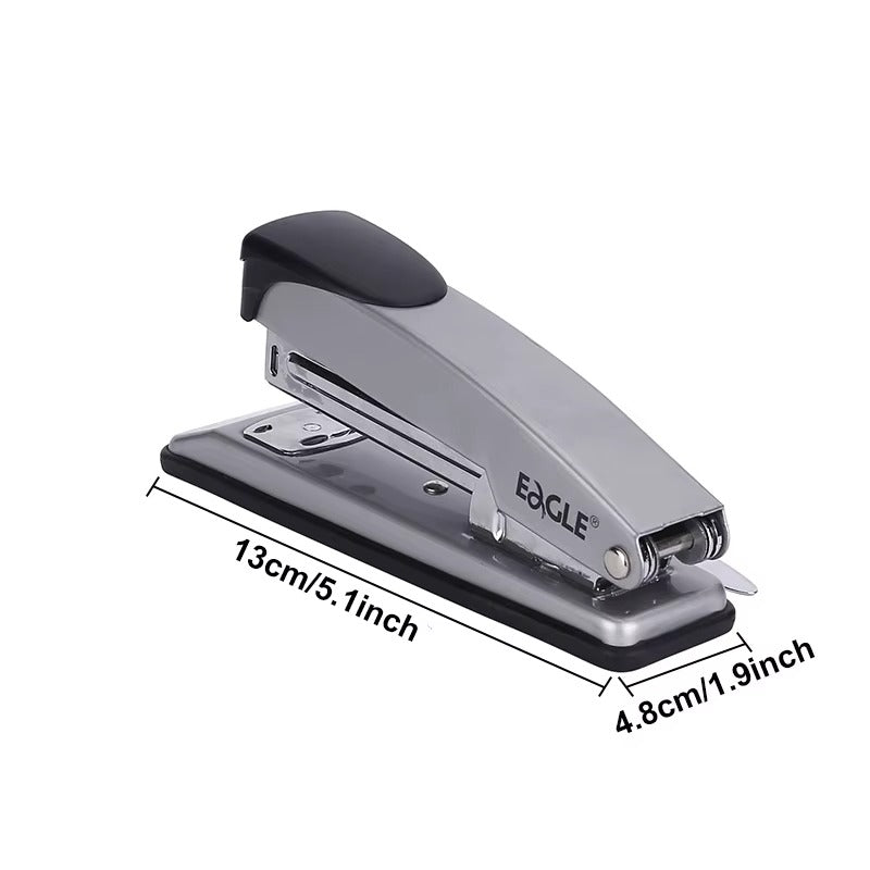 Eagle Desktop Stapler，With free 1000 staples，Up to 20 sheets，Built-in staple remover，School and office binding supplies