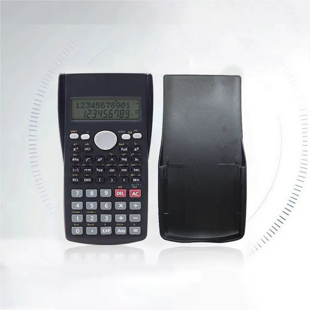 Scientific Calculator Calculation Device Durable Education Calculating Tool Lid Design Simple Operation Stable Performance