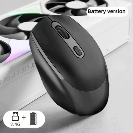 5.2 2.4G Dual Mode Mice Ergonomics Rechargeable Mouse Wireless Silent Mouse Suitable For Business Office Esports Games Bluetooth