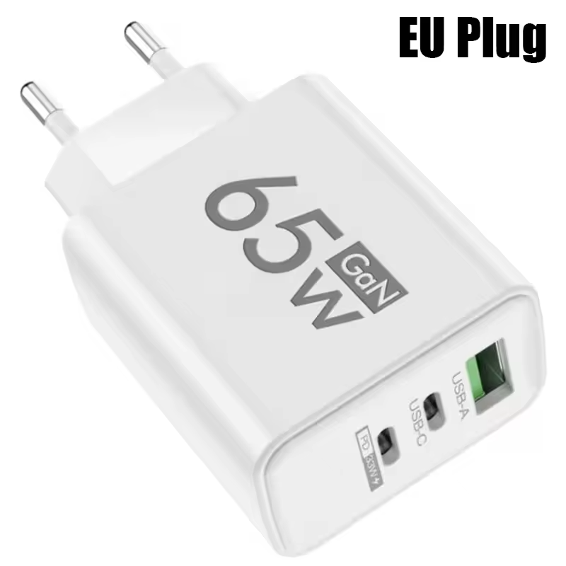 3 in 1 Quick Charge 3.0 USB Charger Type C PD Fast Charging Adapter EU/US/KR Plug Wall Charger For iPhone Xiaomi Samsung Huawei
