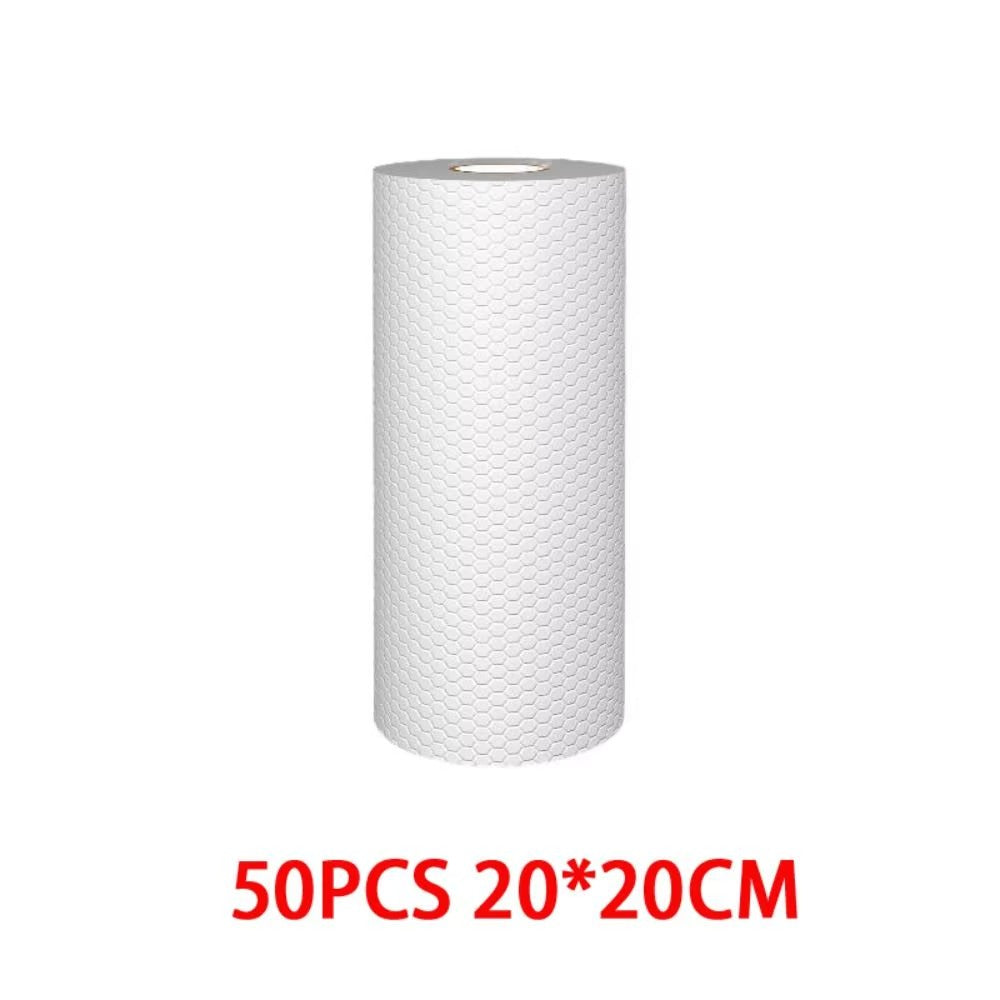 High Quality Disposable Rags Kitchen Paper Thickened Non-woven Oil-removing Tissue Absorbent Towel Cleaner Wipes Dish Paper