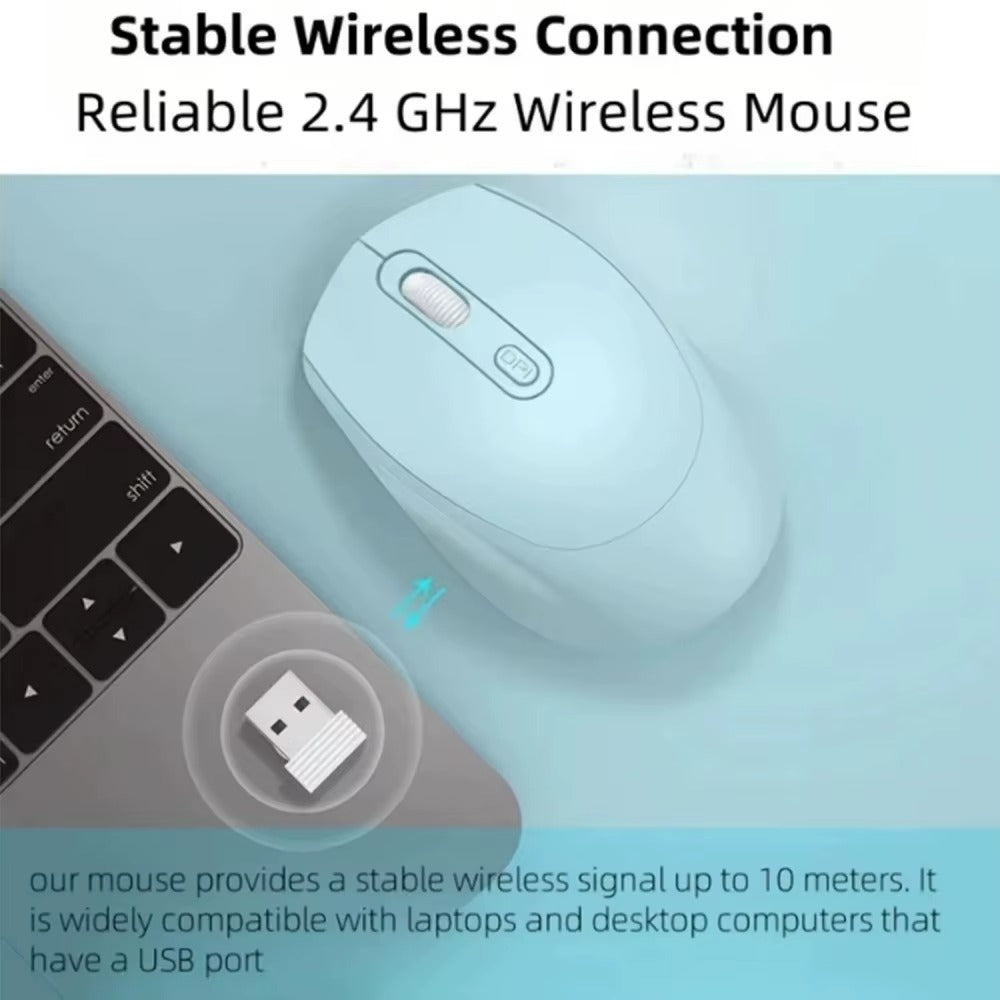5.2 2.4G Dual Mode Mice Ergonomics Rechargeable Mouse Wireless Silent Mouse Suitable For Business Office Esports Games Bluetooth