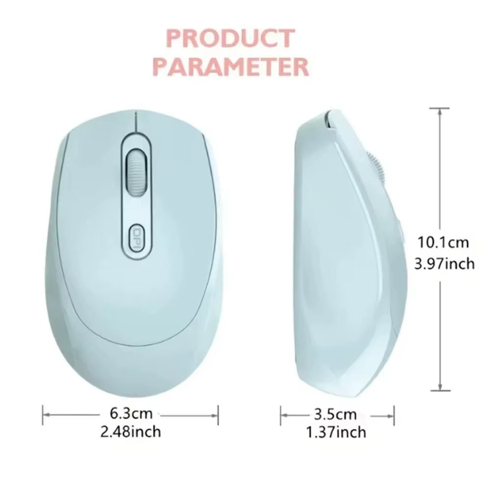 5.2 2.4G Dual Mode Mice Ergonomics Rechargeable Mouse Wireless Silent Mouse Suitable For Business Office Esports Games Bluetooth