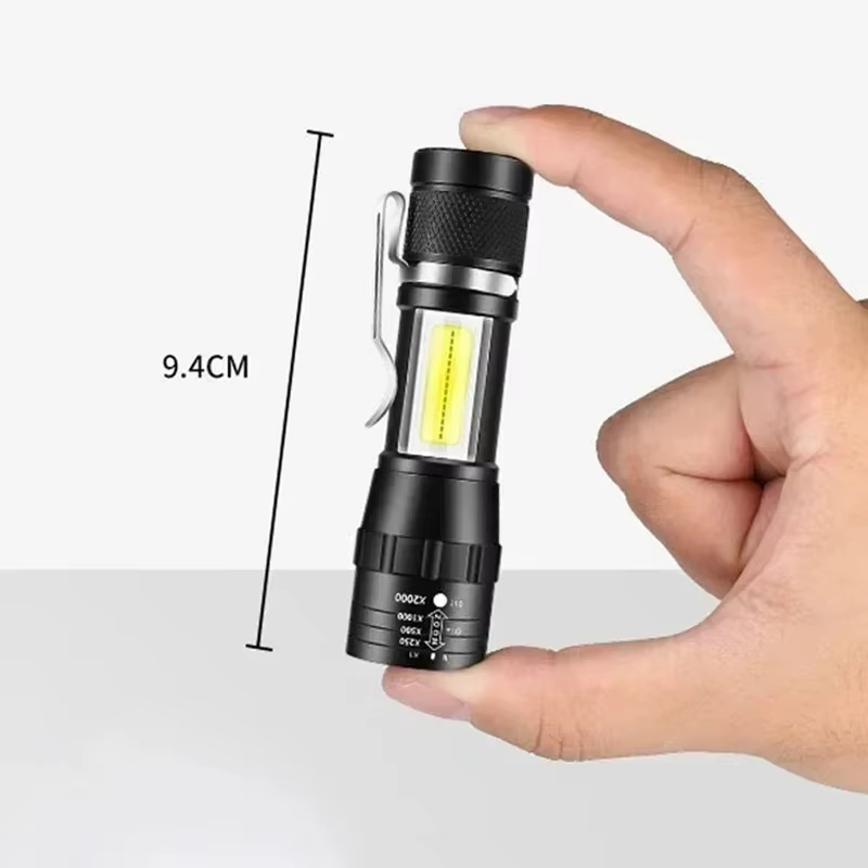 High Power Led Flashlights Very Strong Tactical Torch 6 Modes Rechargeable Camping Fishing Emergency Zoom Lantern