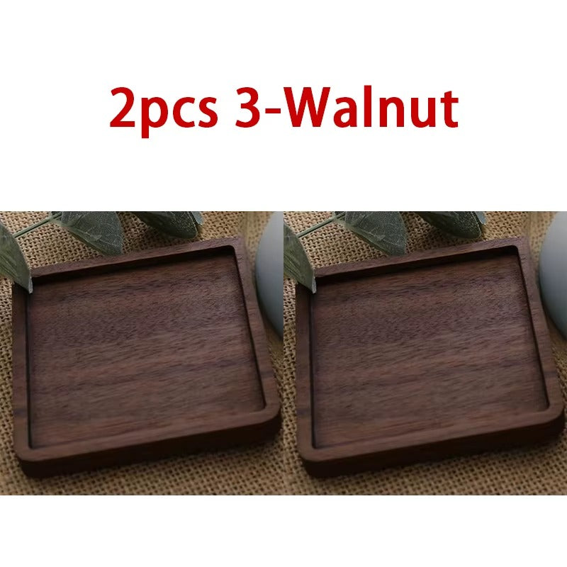 Wooden Coasters for Drinks Bottom for Drinking Cup Tea Coasters for Coffee Bottom for Pussy Cup Coaster Wood
