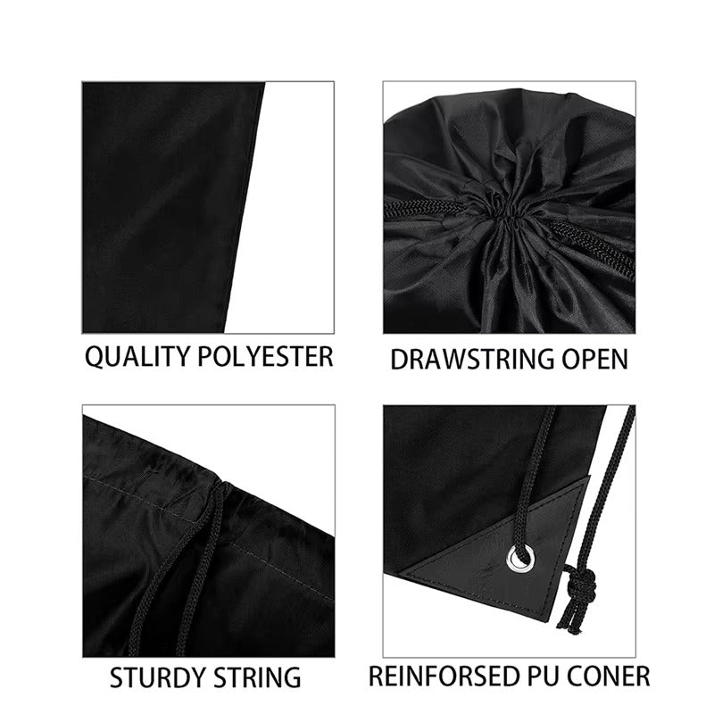 1pcs Unisex Drawstring Backpack Bulk String Sackpack for Men And Women Gym Travel Sports Water Resistant Lightweight