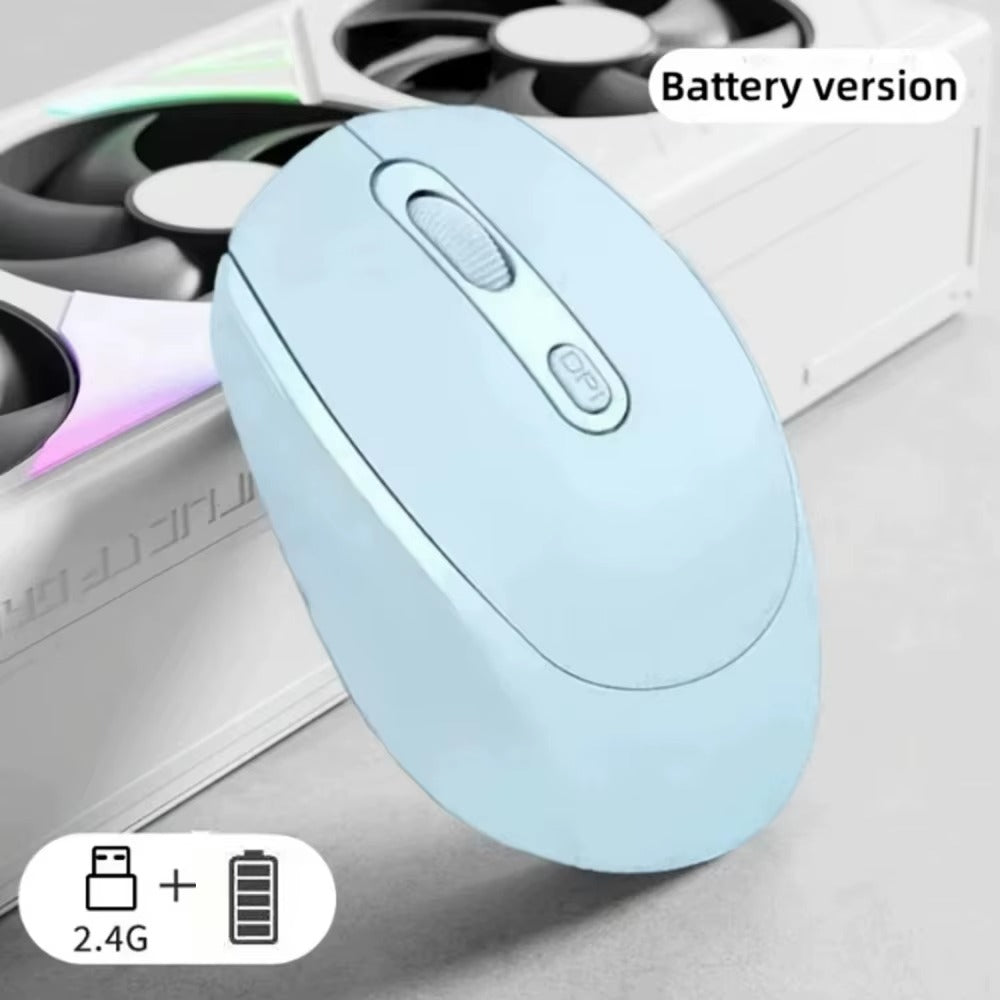 5.2 2.4G Dual Mode Mice Ergonomics Rechargeable Mouse Wireless Silent Mouse Suitable For Business Office Esports Games Bluetooth