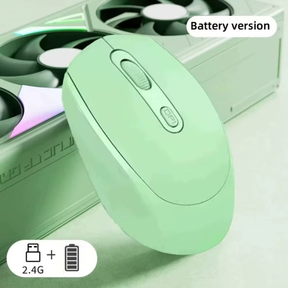 5.2 2.4G Dual Mode Mice Ergonomics Rechargeable Mouse Wireless Silent Mouse Suitable For Business Office Esports Games Bluetooth