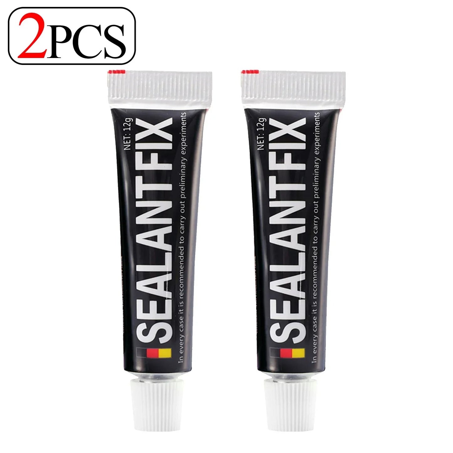 20/2pcs Waterproof Sealant Glue Strong Adhesive Fast Drying Fix Glue Caulk For Metal Glass Rubber Ceramic Porcelain Wood Leather