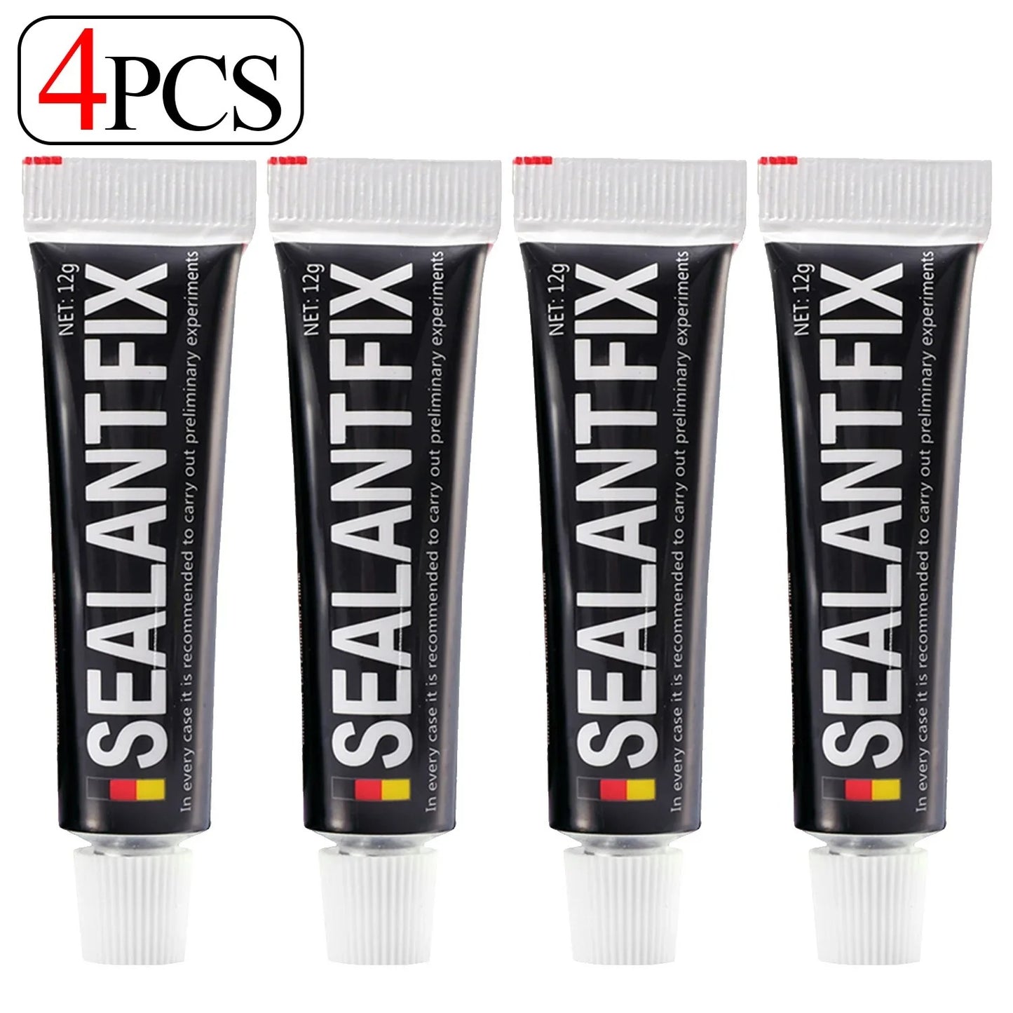 20/2pcs Waterproof Sealant Glue Strong Adhesive Fast Drying Fix Glue Caulk For Metal Glass Rubber Ceramic Porcelain Wood Leather