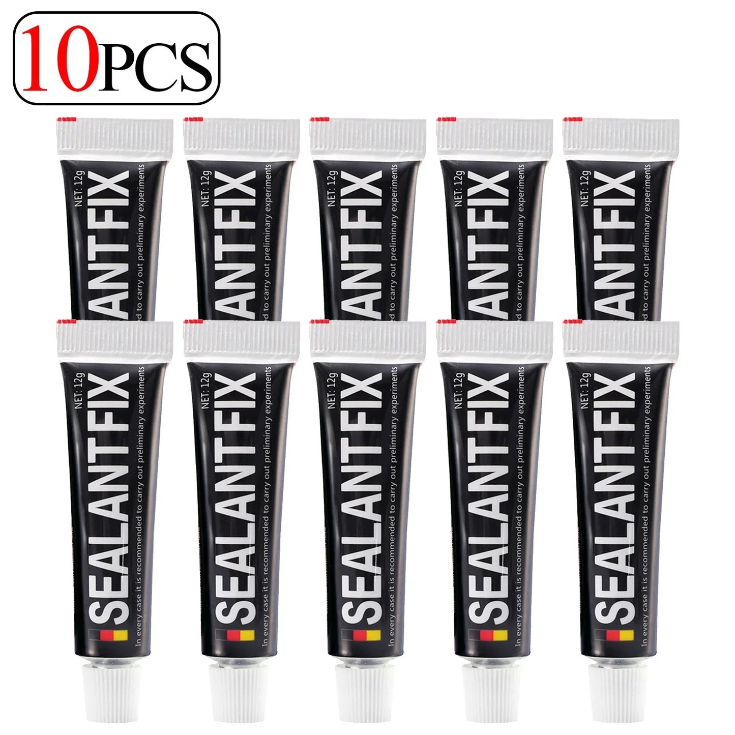 20/2pcs Waterproof Sealant Glue Strong Adhesive Fast Drying Fix Glue Caulk For Metal Glass Rubber Ceramic Porcelain Wood Leather