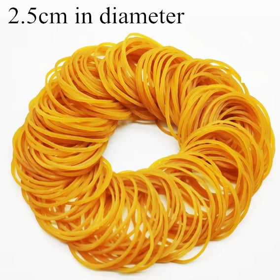 Elastic Rubber Bands Fasteners Elastic Bands Used for Office School Stationery Supplies Stretchable Sturdy Rubber Elastics Bands