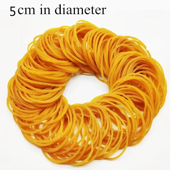 Elastic Rubber Bands Fasteners Elastic Bands Used for Office School Stationery Supplies Stretchable Sturdy Rubber Elastics Bands