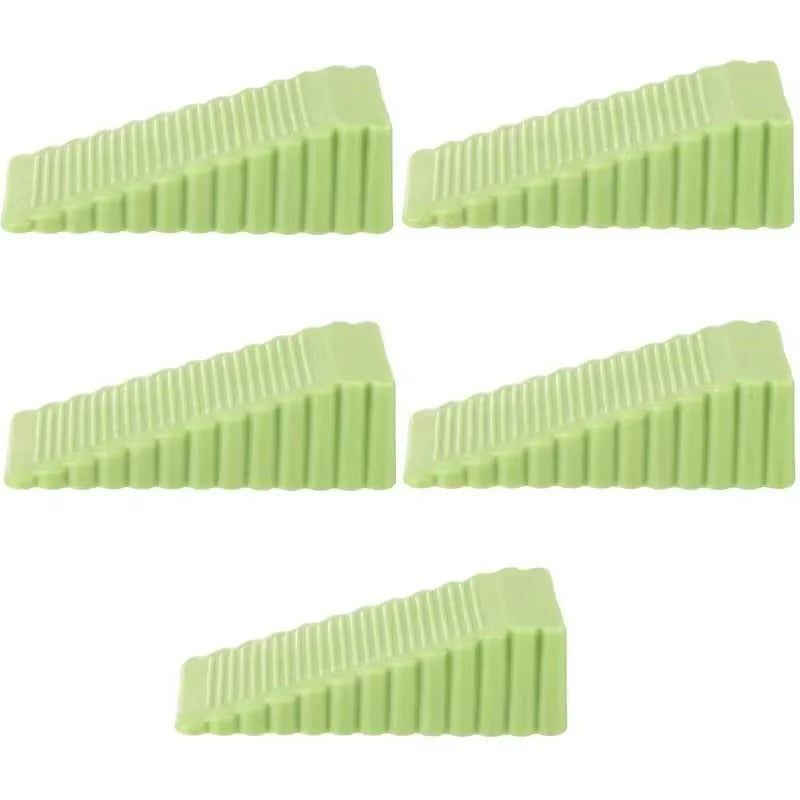Silicone Wedge Door Stop Safety Stoppers 1-5pc Reusable Shock Absorbent Home Office Anti-Folder Hand Door Stopper Anti-collision
