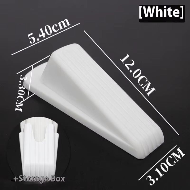 New New Practical Safety Soft Silicone Door Stoppers Block Wedges Doorstops Home Anti-Collision Stop Wear Resistant