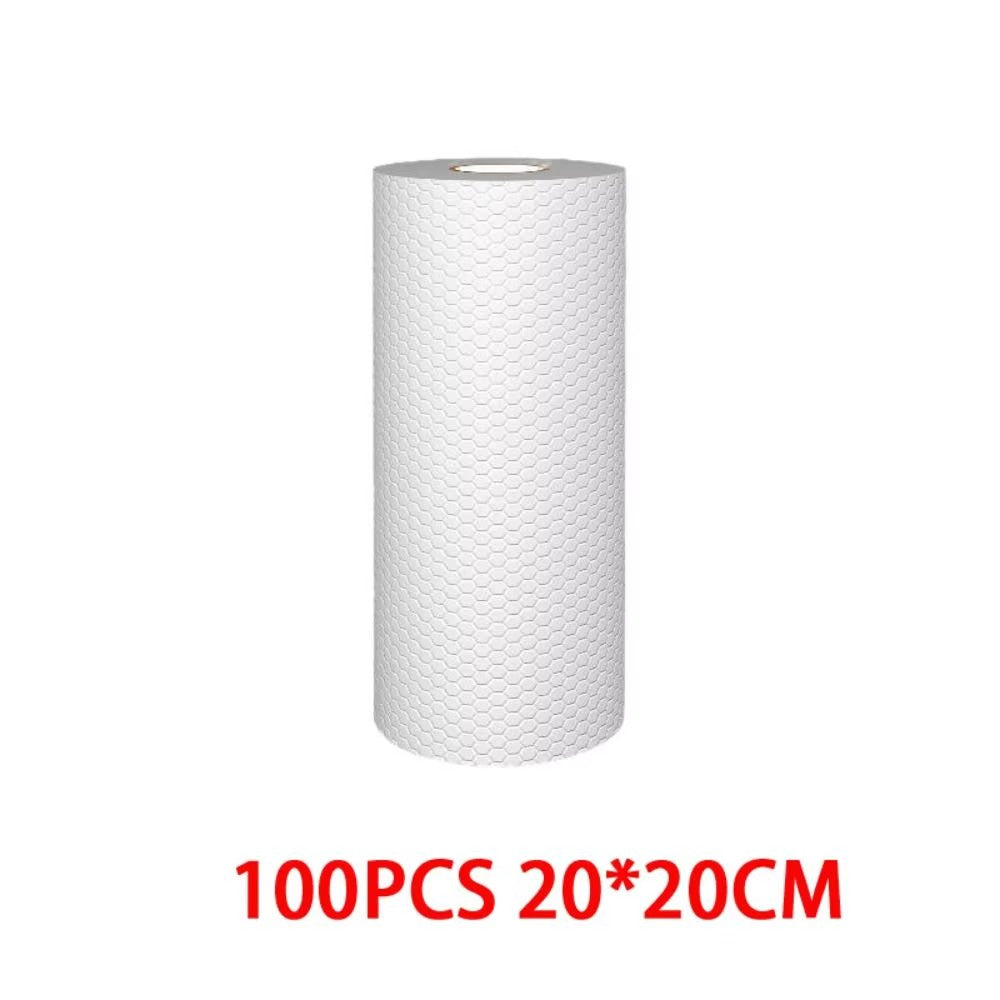 High Quality Disposable Rags Kitchen Paper Thickened Non-woven Oil-removing Tissue Absorbent Towel Cleaner Wipes Dish Paper