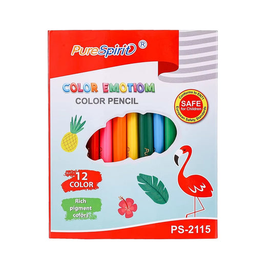 12 Colors Mini Pencil Set Short Colored Pre-Sharped Pencils for Drawing,Coloring,Shading for Kids,Students Or Children