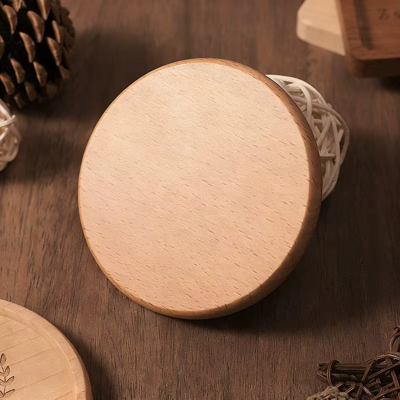 Wooden Coasters for Drinks Bottom for Drinking Cup Tea Coasters for Coffee Bottom for Pussy Cup Coaster Wood