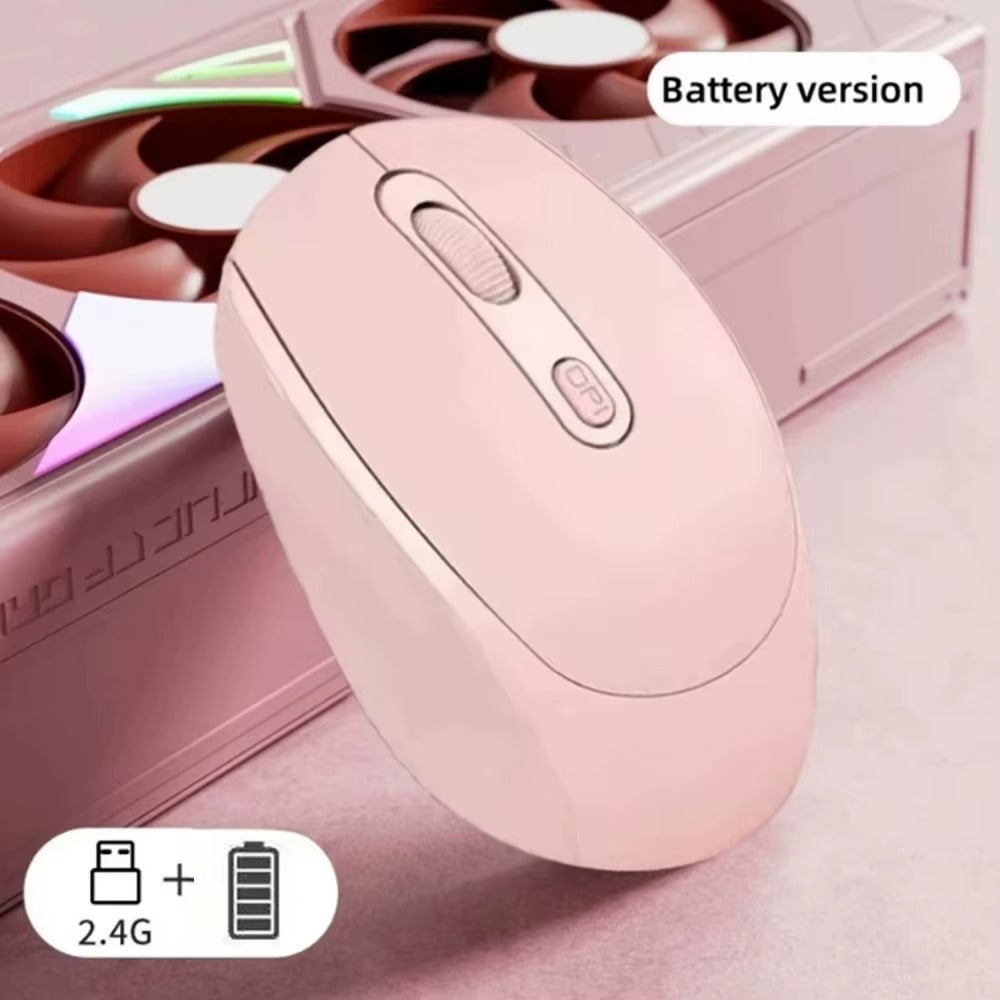 5.2 2.4G Dual Mode Mice Ergonomics Rechargeable Mouse Wireless Silent Mouse Suitable For Business Office Esports Games Bluetooth