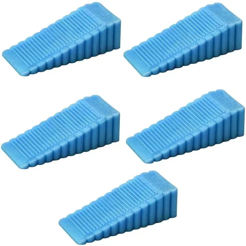 Silicone Wedge Door Stop Safety Stoppers 1-5pc Reusable Shock Absorbent Home Office Anti-Folder Hand Door Stopper Anti-collision