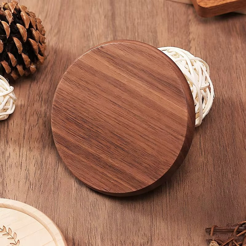 Wooden Coasters for Drinks Bottom for Drinking Cup Tea Coasters for Coffee Bottom for Pussy Cup Coaster Wood