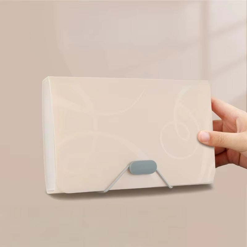 A6 Organ Bag Expanding File Folder For Documents Candy Colors Document Folders School Supplies File Organizer Office Binder