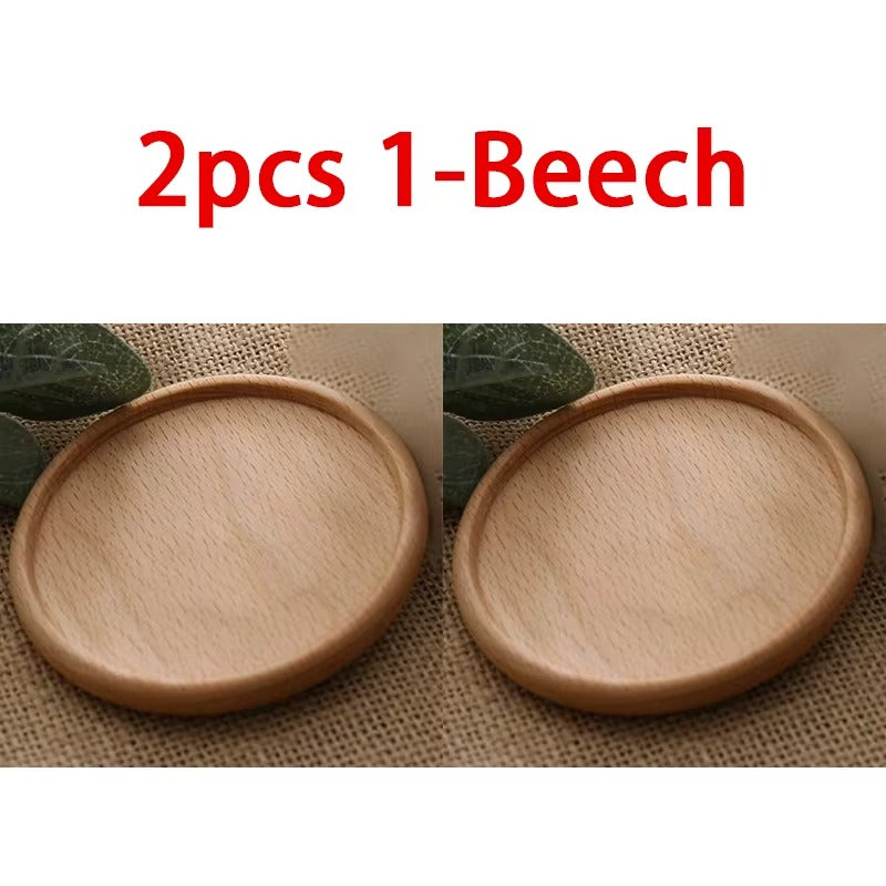 Wooden Coasters for Drinks Bottom for Drinking Cup Tea Coasters for Coffee Bottom for Pussy Cup Coaster Wood
