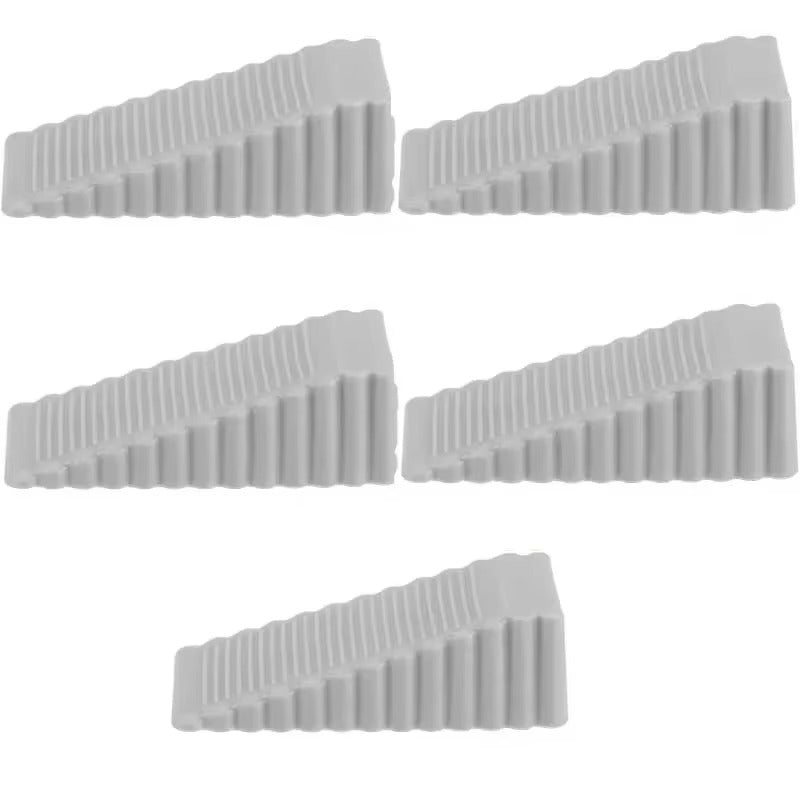 Silicone Wedge Door Stop Safety Stoppers 1-5pc Reusable Shock Absorbent Home Office Anti-Folder Hand Door Stopper Anti-collision