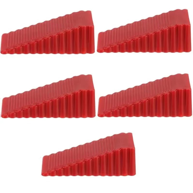 Silicone Wedge Door Stop Safety Stoppers 1-5pc Reusable Shock Absorbent Home Office Anti-Folder Hand Door Stopper Anti-collision