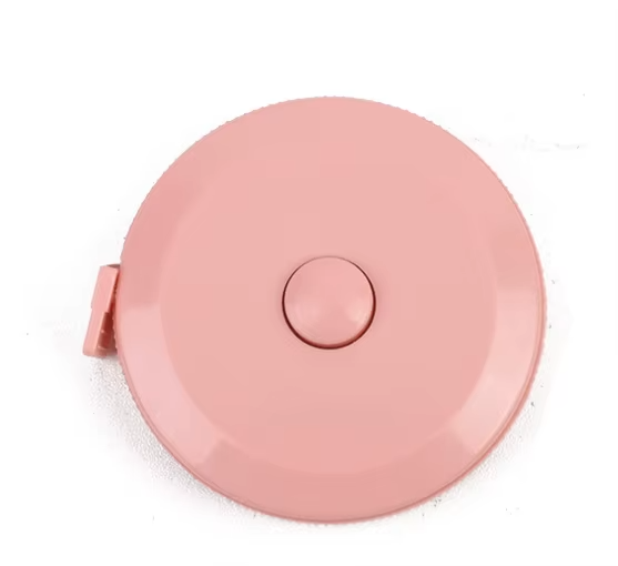 1PC/15PCS 1.5m Small Tape Measure Portable Student Soft Leather Three Measurement Clothes Automatic Recycling