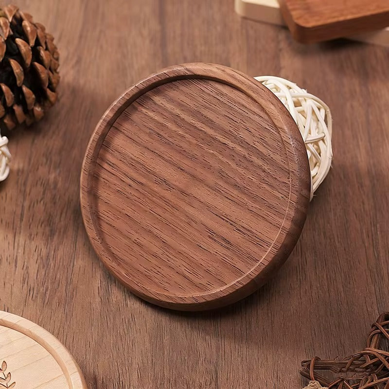 Wooden Coasters for Drinks Bottom for Drinking Cup Tea Coasters for Coffee Bottom for Pussy Cup Coaster Wood