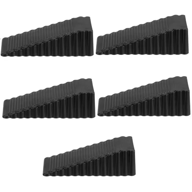 Silicone Wedge Door Stop Safety Stoppers 1-5pc Reusable Shock Absorbent Home Office Anti-Folder Hand Door Stopper Anti-collision